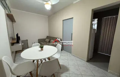 Apartamento com 1 dormitório à venda, 35 m² por r$ 355.000,00 - josé menino - santos/sp