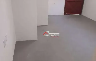 Sala para alugar, 24 m² por r$ 2.100,02/mês - vila matias - santos/sp