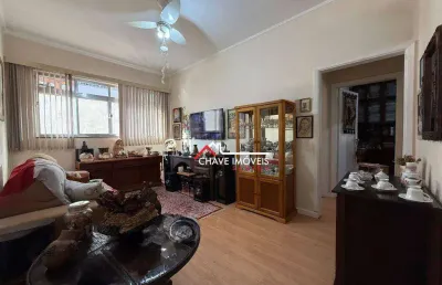 Apartamento com 2 dormitórios à venda, 84 m² por r$ 450.000,00 - gonzaga - santos/sp