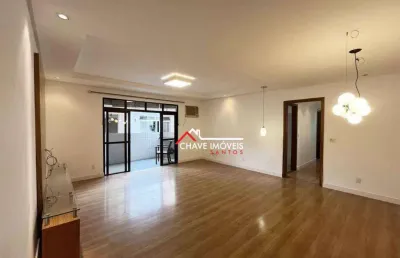 Apartamento com 3 dormitórios para alugar, 143 m² por r$ 7.019,52/mês - gonzaga - santos/sp