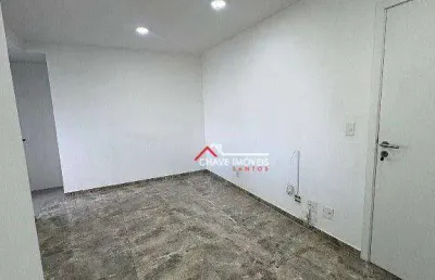 Apartamento com 2 dormitórios, 53 m² - venda por r$ 562.000,00 ou aluguel por r$ 3.780,00/mês - marapé - santos/sp
