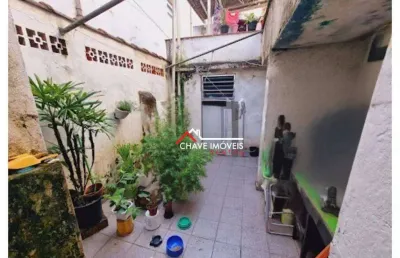 Casa com 3 dormitórios à venda, 119 m² por r$ 690.000,00 - pompéia - santos/sp