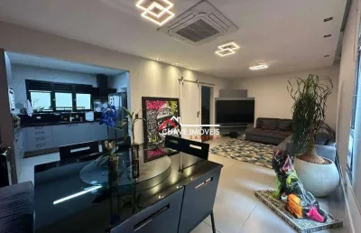 Apartamento com 4 dormitórios à venda, 202 m² por r$ 2.500.000,00 - ponta da praia - santos/sp
