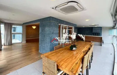 Apartamento com 5 dormitórios à venda, 255 m² por r$ 3.800.000,00 - aparecida - santos/sp