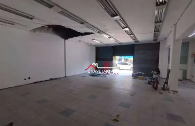 Loja para alugar, 250 m² por r$ 18.000,00/mês - aparecida - santos/sp