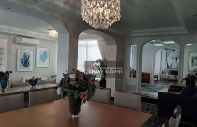 Apartamento com 3 dormitórios à venda, 359 m² por r$ 2.650.000,00 - gonzaga - santos/sp