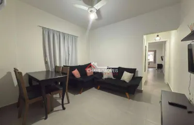 Apartamento com 1 dormitório, 67 m² - venda por r$ 450.000,00 ou aluguel por r$ 3.000,02/mês - embaré - santos/sp
