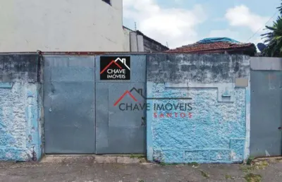 Terreno à venda, 300 m² por r$ 800.000,00 - estuário - santos/sp