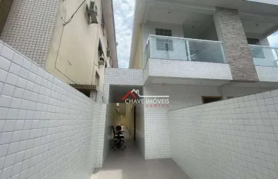 Casa com 3 dormitórios à venda, 90 m² por r$ 905.000,00 - embaré - santos/sp