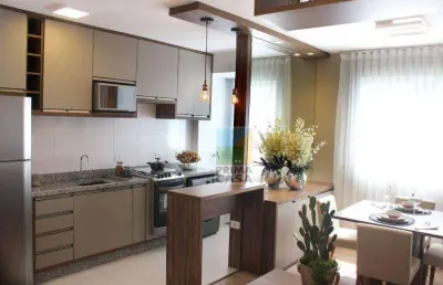 Apartamento novo pronto com 1 dormitório ao ladinho de santa felicidade