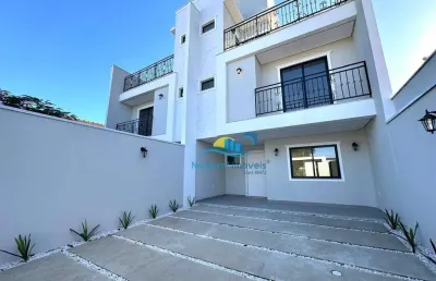 Sobrado com 3 suítes e terraço com piscina - centro - penha - vista para o mar
