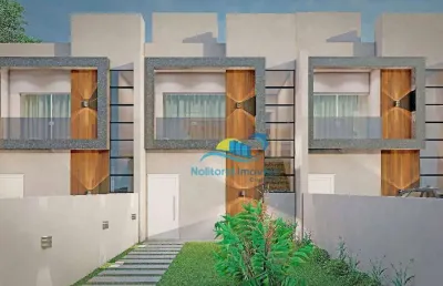 Casa com 2 suítes - bairro nossa senhora da paz - vaga para dois carros - espaço de fundos