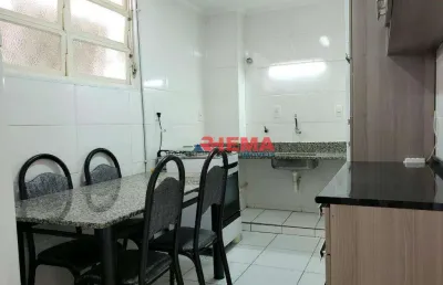 Apartamento com 2 dormitórios à venda, 92 m² por r$ 490.000,00 - gonzaga - santos/sp