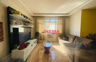 Apartamento com 2 dormitórios à venda, 97 m² por r$ 525.000,00 - embaré - santos/sp