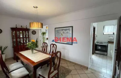 Cobertura com 4 dormitórios à venda, 180 m² por r$ 550.000,00 - estuário - santos/sp