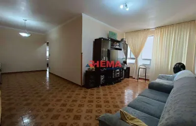 Apartamento com 3 dormitórios à venda, 138 m² por r$ 900.000,00 - embaré - santos/sp
