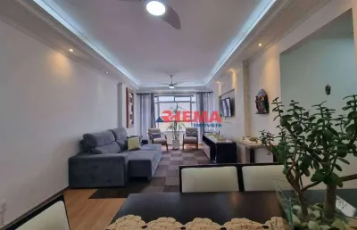 Apartamento com 2 dormitórios à venda, 98 m² por r$ 650.000,00 - marapé - santos/sp