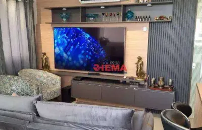 Apartamento com 2 dormitórios à venda, 70 m² por r$ 1.150.000,00 - gonzaga - santos/sp