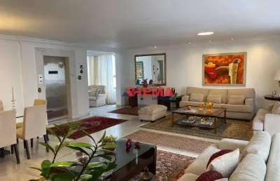 Apartamento com 4 dormitórios à venda, 257 m² por r$ 1.700.000,00 - gonzaga - santos/sp