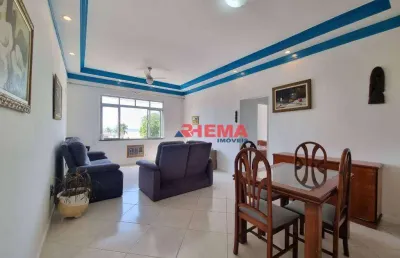 Apartamento com 2 dormitórios à venda, 81 m² por r$ 370.000,00 - itararé - são vicente/sp