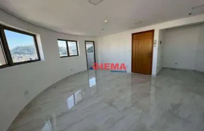 Sala à venda, 41 m² por r$ 200.000,00 - marapé - santos/sp