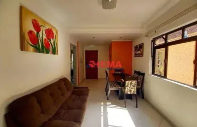 Apartamento com 3 dormitórios à venda, 99 m² por r$ 450.000,00 - aparecida - santos/sp