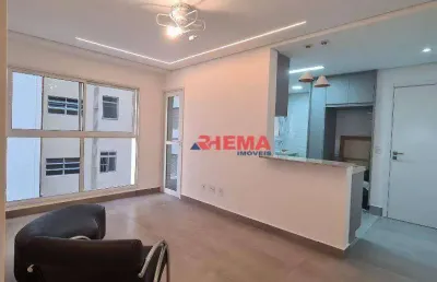Apartamento com 2 dormitórios à venda, 82 m² por r$ 1.150.000,00 - aparecida - santos/sp