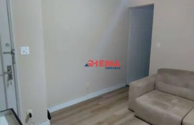 Apartamento com 2 dormitórios à venda, 58 m² por r$ 340.000,00 - boqueirão - santos/sp