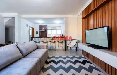Casa com 3 dormitórios à venda, 136 m² por r$ 1.350.000 - boqueirão - santos/sp