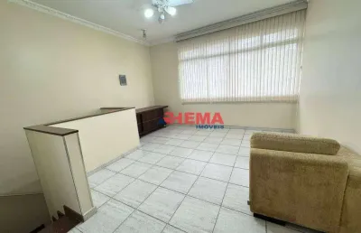 Apartamento com 2 dormitórios à venda, 69 m² por r$ 398.000,00 - boqueirão - santos/sp