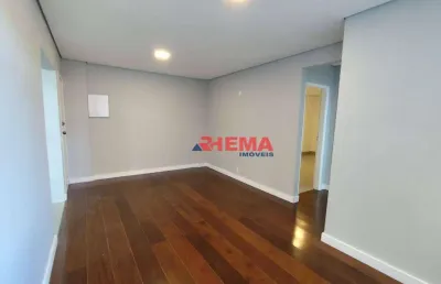 Apartamento com 2 dormitórios à venda, 90 m² por r$ 480.000,00 - campo grande - santos/sp