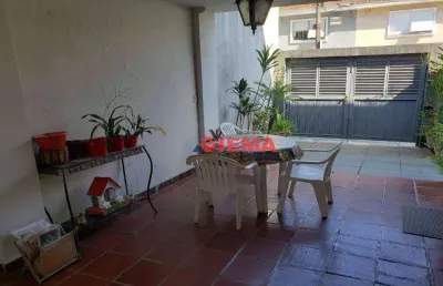 Casa com 3 dormitórios à venda, 198 m² por r$ 2.000.000,00 - ponta da praia - santos/sp