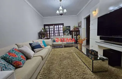 Sobrado com 3 dormitórios à venda, 350 m² por r$ 1.580.000,00 - vila belmiro - santos/sp