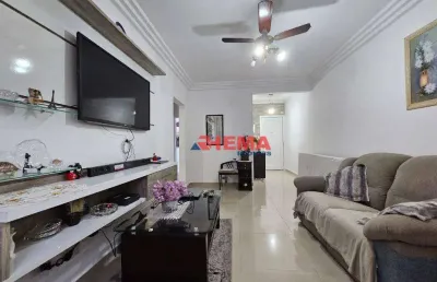 Apartamento com 2 dormitórios à venda, 70 m² por r$ 440.000,00 - aparecida - santos/sp