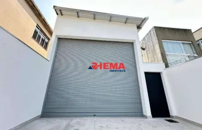 Galpão para alugar, 280 m² por r$ 17.025,01/mês - estuário - santos/sp