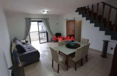 Cobertura com 4 dormitórios à venda, 305 m² por r$ 1.350.000,00 - aparecida - santos/sp