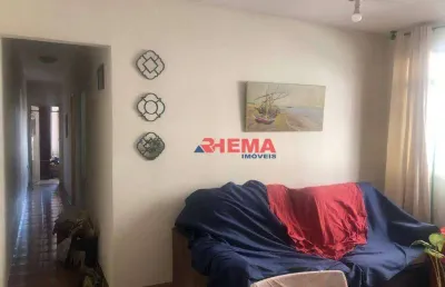 Apartamento com 3 dormitórios à venda, 90 m² por r$ 335.000,00 - vila mathias - santos/sp