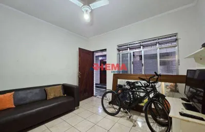 Apartamento com 2 dormitórios à venda, 65 m² por r$ 318.000,00 - campo grande - santos/sp