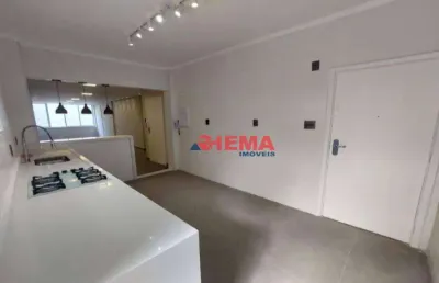 Apartamento com 2 dormitórios à venda, 85 m² por r$ 710.000,00 - josé menino - santos/sp