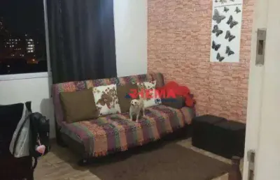 Apartamento com 1 dormitório à venda, 41 m² por r$ 257.000,00 - centro - são vicente/sp