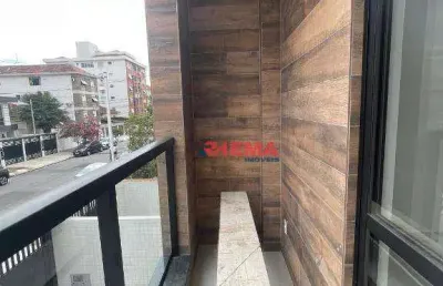 Sobrado com 4 dormitórios à venda, 220 m² por r$ 1.600.000,00 - embaré - santos/sp