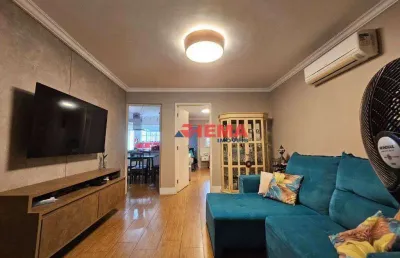 Sobrado com 3 dormitórios à venda, 189 m² por r$ 1.370.000,00 - campo grande - santos/sp