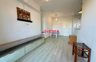 Apartamento com 2 dormitórios à venda, 72 m² por r$ 585.000,00 - marapé - santos/sp