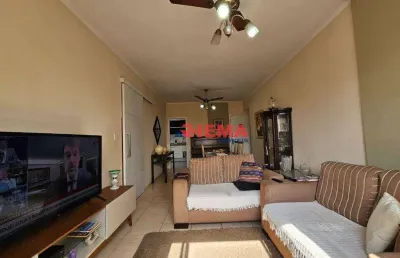 Apartamento com 2 dormitórios à venda, 87 m² por r$ 590.000,00 - campo grande - santos/sp
