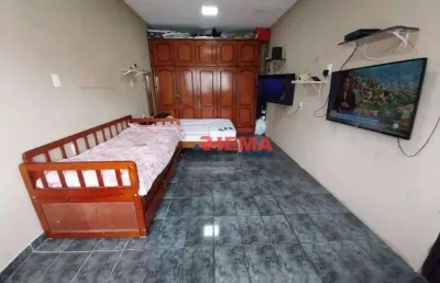 Apartamento com 1 dormitório à venda, 33 m² por r$ 300.000,00 - gonzaga - santos/sp