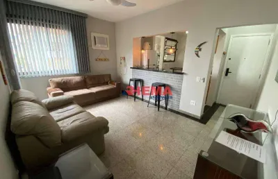 Apartamento para alugar, 79 m² por r$ 3.500,02/mês - gonzaga - santos/sp