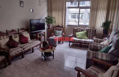 Apartamento com 2 dormitórios à venda, 90 m² por r$ 620.000,00 - gonzaga - santos/sp