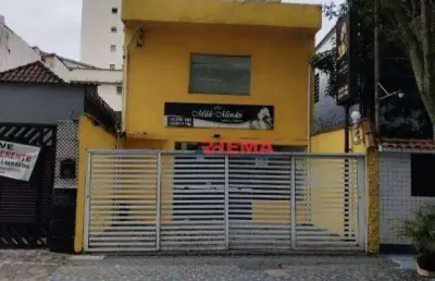 Casa para alugar, 380 m² por r$ 15.688,19/mês - aparecida - santos/sp
