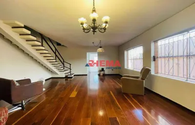 Casa com 5 dormitórios à venda, 324 m² por r$ 2.500.000,00 - embaré - santos/sp