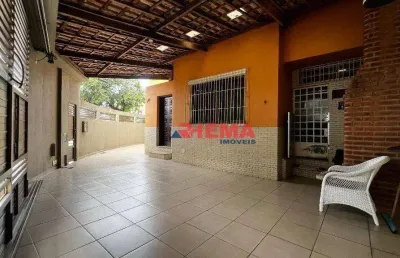 Casa para alugar, 177 m² por r$ 15.000,01/mês - embaré - santos/sp